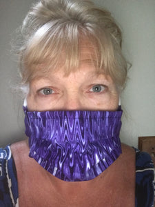 Mask Purple tye-dye