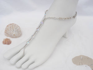 Four Crystal Barefoot jewels