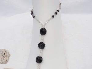 Black coin Barefoot Jewels