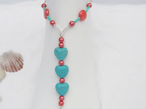 Turquoise Hearts Barefoot Jewels