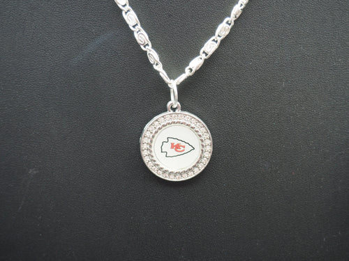 NFL Crystal Kansas City Team Necklace