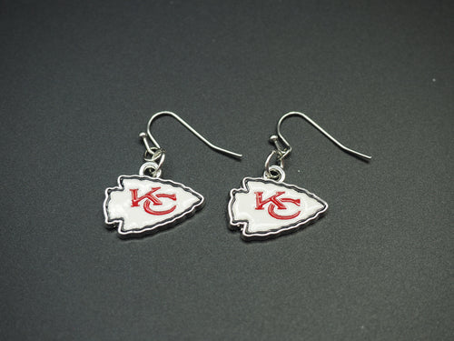 KC NFL Football earring