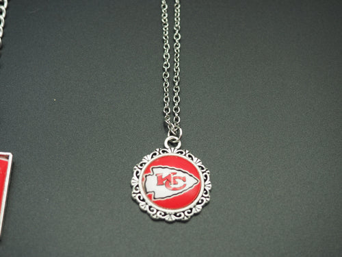 Filagree NFL KC Team necklace